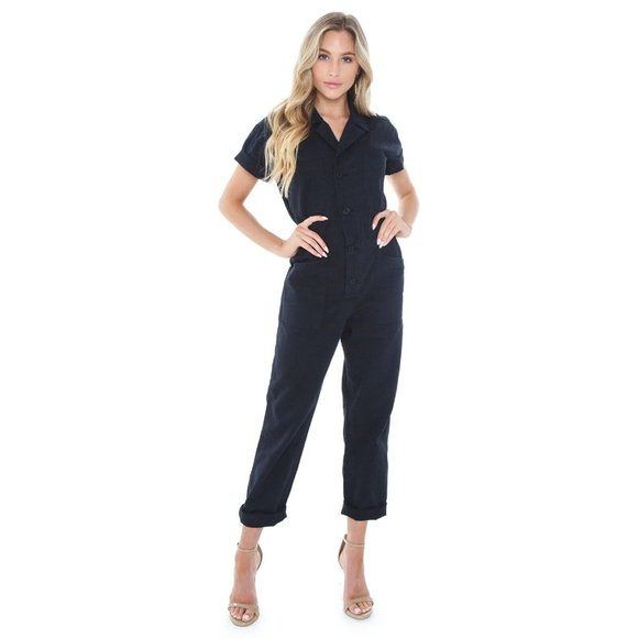 pistola Pants & Jumpsuits Pistola Grover Straight Leg Button Front